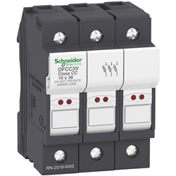 Portafusibile TeSys DF classe CC 30A 3P con LED