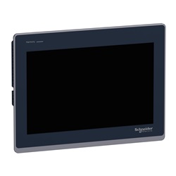 12W touch panel display, 2COM, 2Ethernet, USB host&device, 24VDC