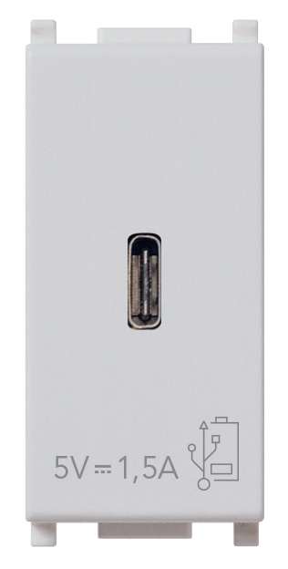 ALIMENTATORE USB C 5V 1,5A 1M SILVE
