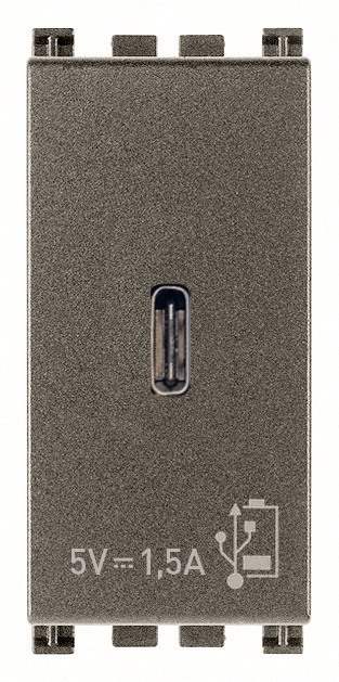 ALIMENTATORE USB C 5V 1,5A 1M METAL