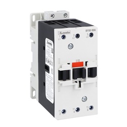 Contattore tripolare 3 poli 80A AC3 bobina 24VAC 50/60Hz uso industriale