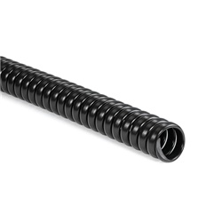 Spirale protezione cavi PP ø35 mm nero 1 m alta resistenza abrasione uso industriale