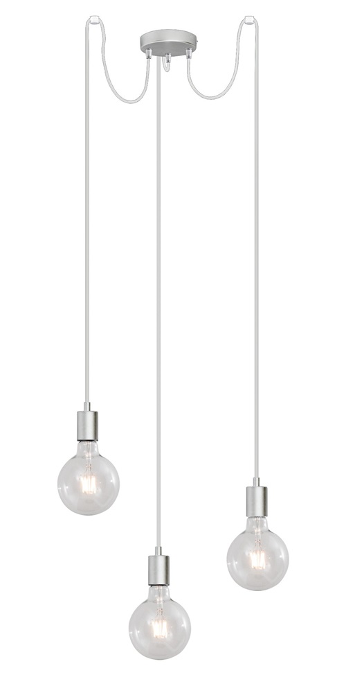 SOSPENSIONE E27 BRONZO 3X75W