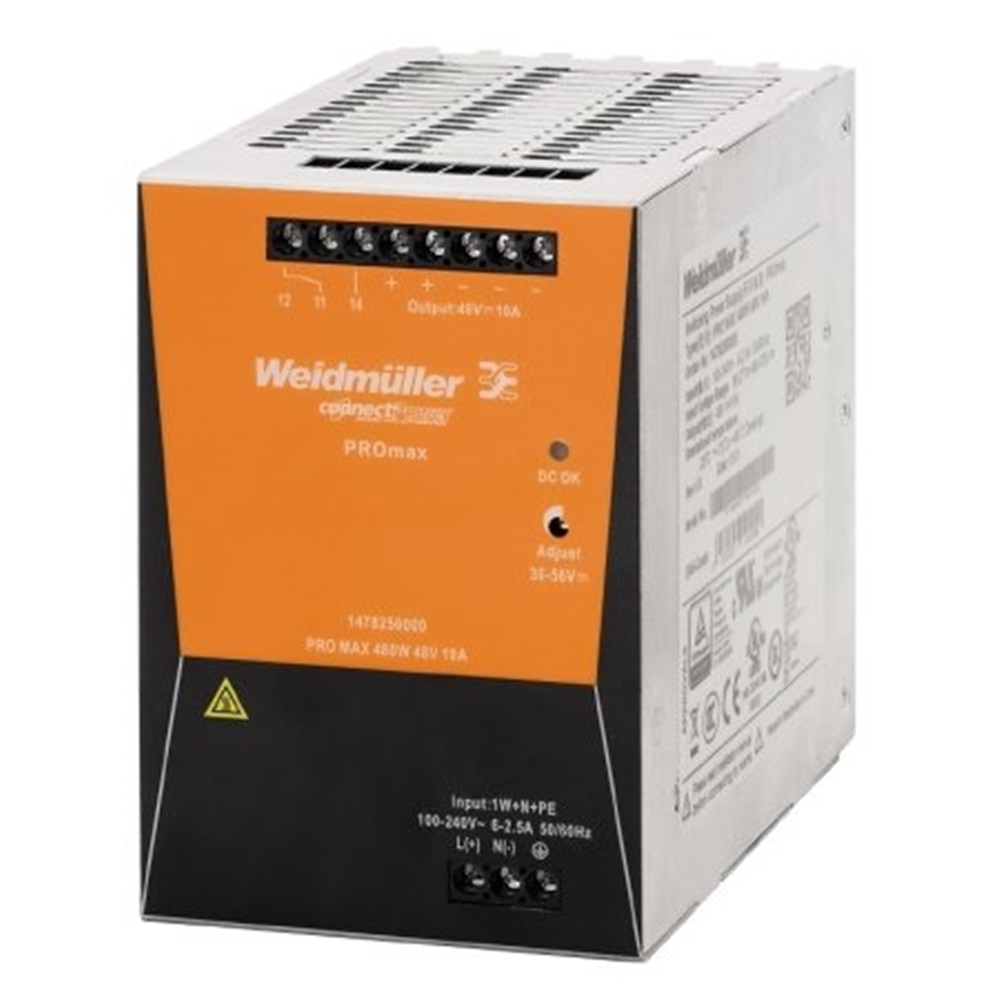   Alimentatore switching Weidmuller PRO 480W 48VDC 10A TOP3 