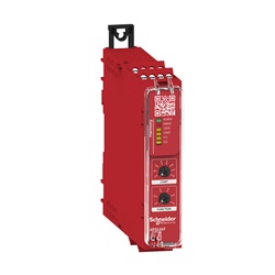 Modulo sicurezza Cat.4 NC/NC, NO/NC libero da potenz. e PNP/PNP 48-230V m.vite