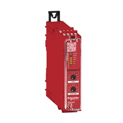 Modulo sicurezza Cat.4 caratt. XPSUAF +  PNP/NPN, tapp. sicur. 48-230V m.vite