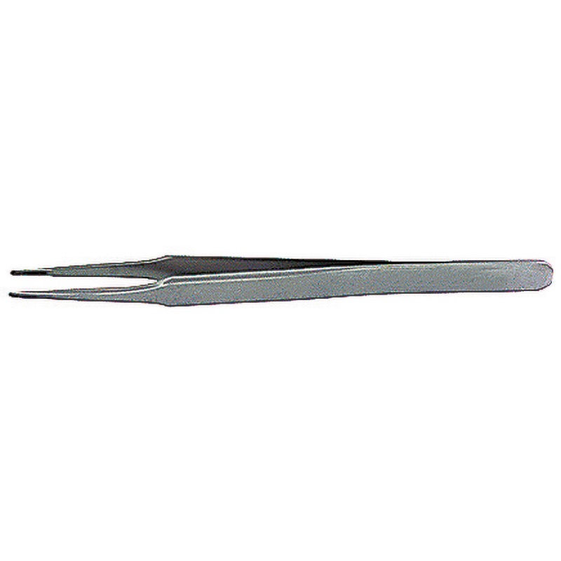 Pinzetta punte piatte 120 mm precisione settore elettrico materiali resistenti ergonomica