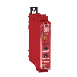 Modulo sicurezza Cat.1  NC/NC, NO/NC libero da potenz. e PNP/PNP 48-230V m.molla