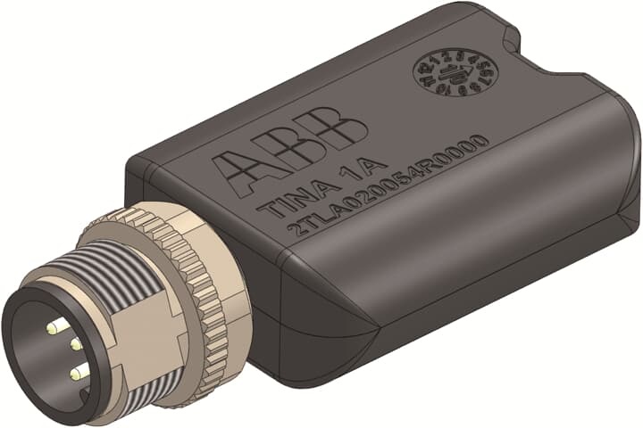 Connettore TINA 1A compatto robusto per sistema VITAL industriale