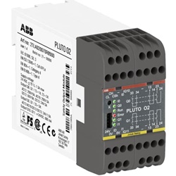 Safety PLC compatto Pluto O2 con 6 I/O, 2 uscite relè, per automazione industriale sicura