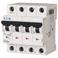 FAZT-D40/4 INT. MT 15KA 4P D 40A