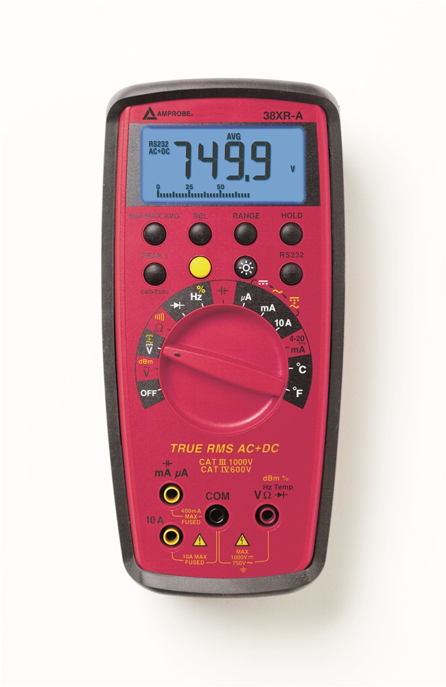 38XR-A MULTIMETRO TRMS,INTERFACCIA