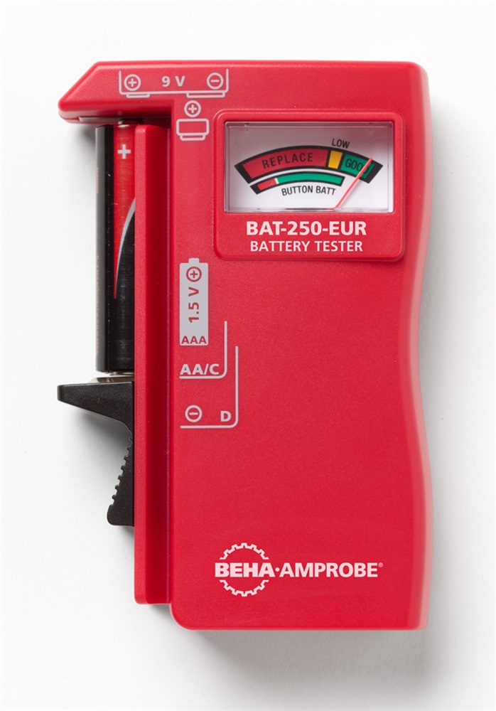 BAT-250-EUR TESTER PER PILE