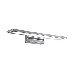 Applique bagno LED 12W 3000K CRI80 corpo sottile metallo cromo IP20 illuminazione specchi quadri