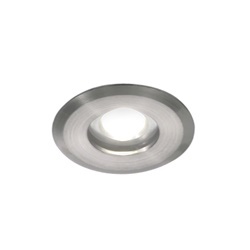 Faretto LED incasso nichel 1W IP65 design compatto per interno ed esterno