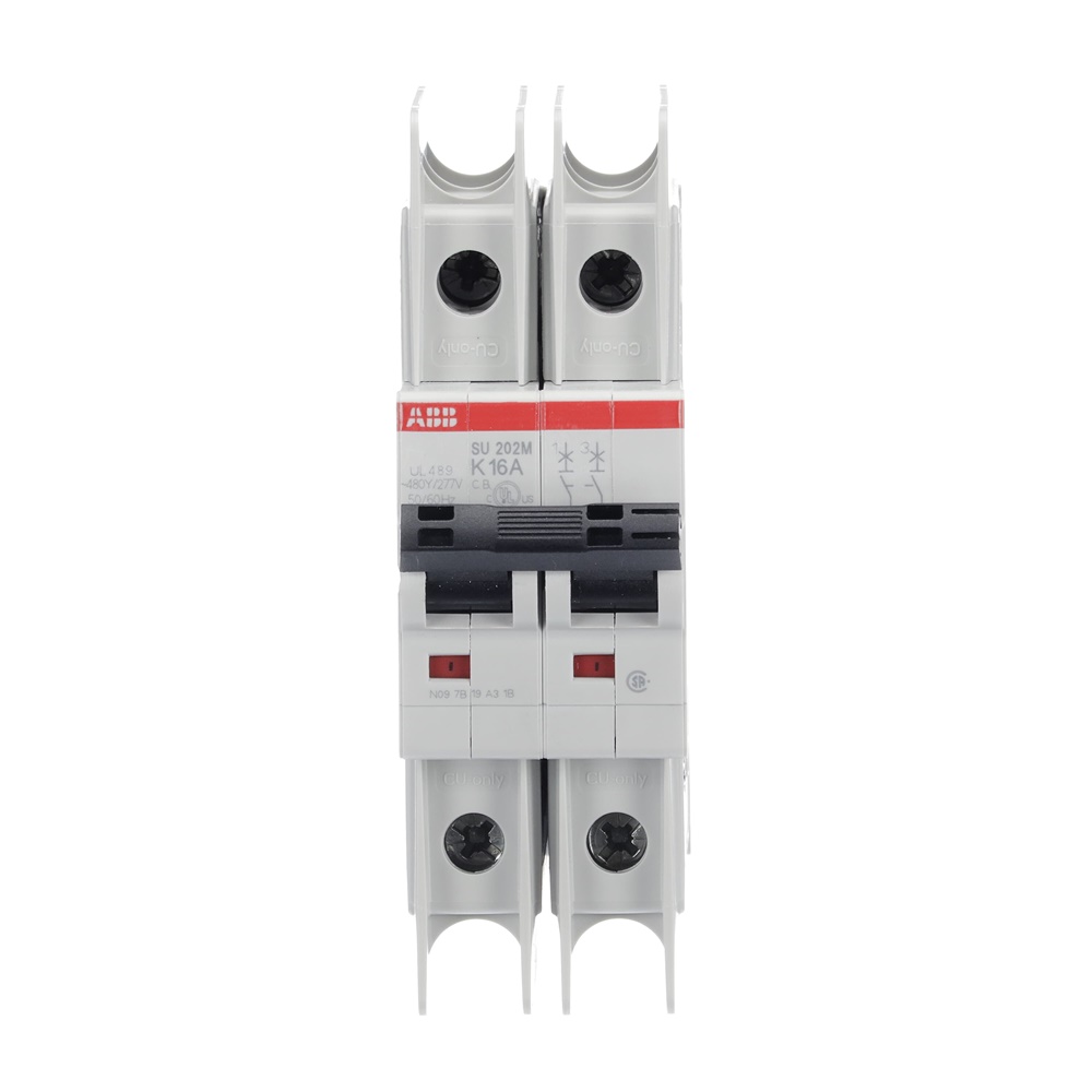 Interruttore Automatico Miniatura SU202M 2P 16A K-Char 400V AC 11.2kA