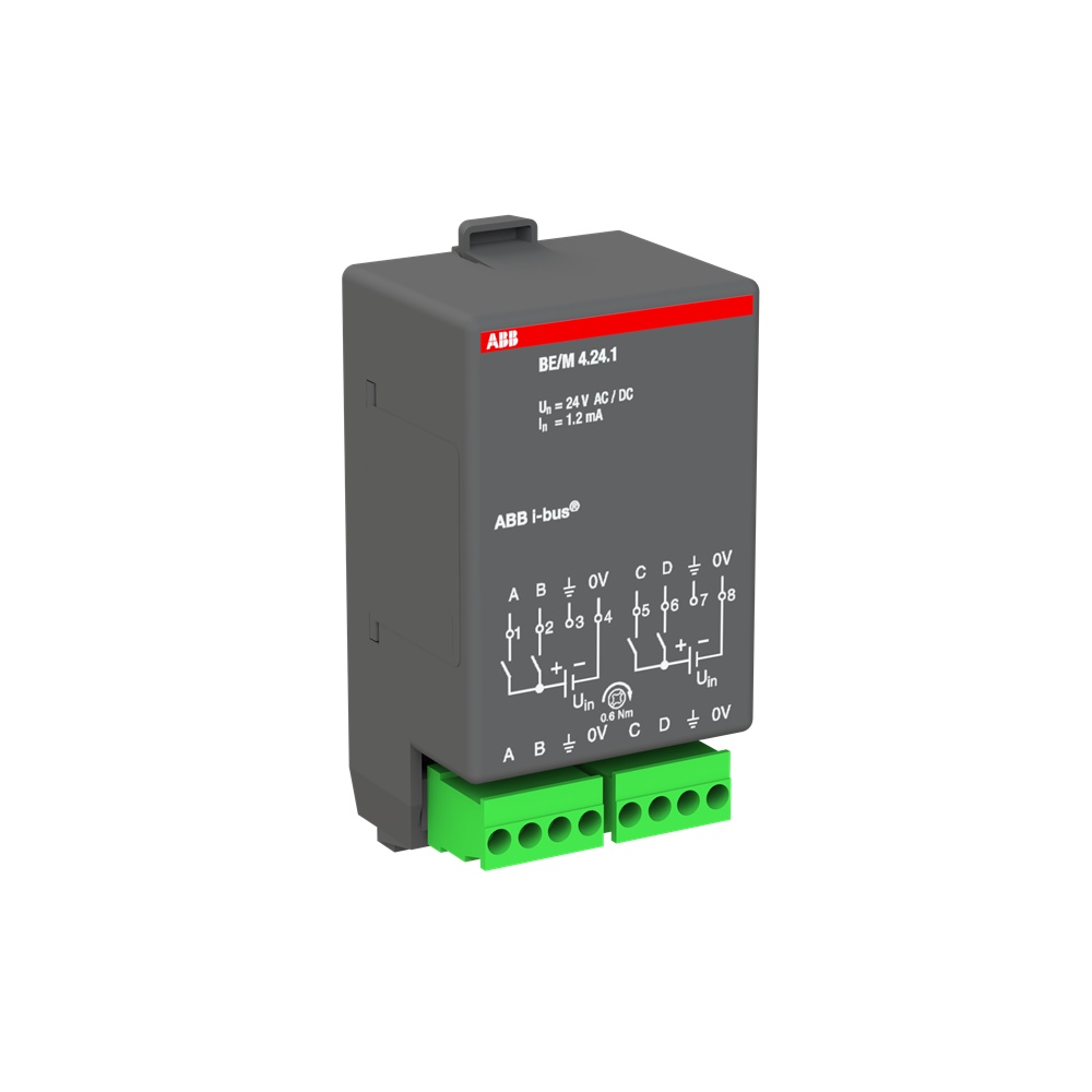 Modulo ingresso binario 4 canali 12/24V per controllo ambienti ELEC 436 2