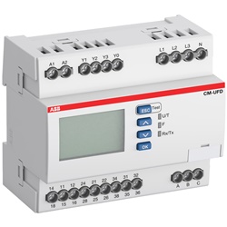Relè monitoraggio rete CM-UFD.M33M con Modbus RTU, protezione sovra/sottotensione e frequenza, per impianti rinnovabili e grid compliance G99