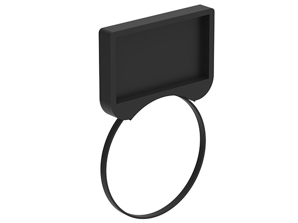 Porta etichetta plastica 26,5x15 mm compatibile etichette LPX AU108 uso ufficio industria