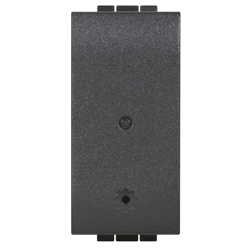 Modulo presa connesso antracite controllo remoto consumi fino 3680W 16A casa ufficio