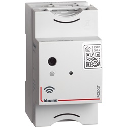 Gateway DIN compatto 2,5 moduli controllo remoto luci tapparelle prese domotica