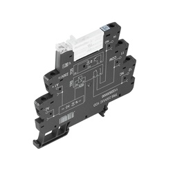 Relè elettromeccanico 48V 1CO con base LED indicatore per applicazioni elettriche di precisione e sicurezza