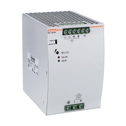 Alimentatore switching 48VDC 240W 5A fissaggio guida DIN monofase