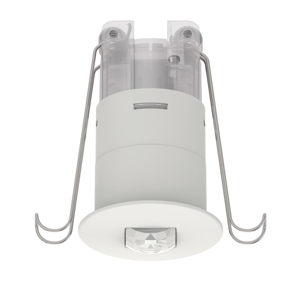 Rilevatore presenza KNX MINI bianco controllo luminosità montaggio soffitto/incasso