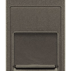 Adattatore portello RJ45 Keystone Metal