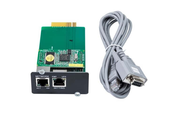 Scheda WinPower SNMP 11T/RT G2 monitoraggio UPS rete