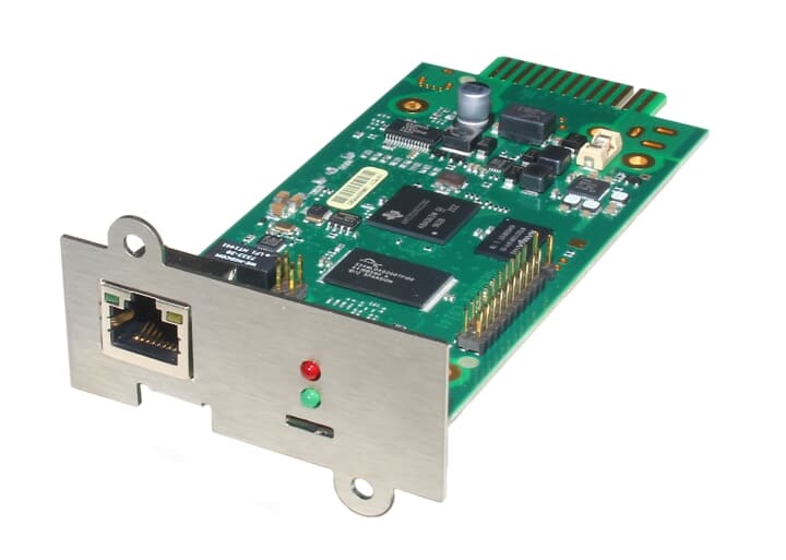 Scheda CS141 Basic Slot PV 6-10 kV gestione monitoraggio SNMP sistemi elettrici