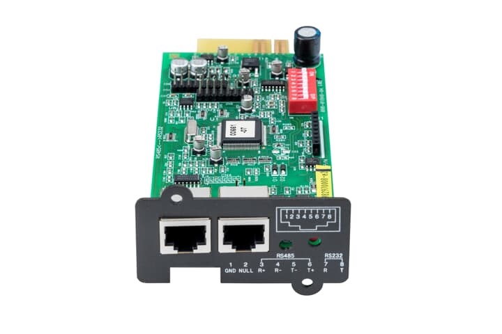 Scheda comunicazione WinPower Modbus RS485/RS232 montaggio modulare
