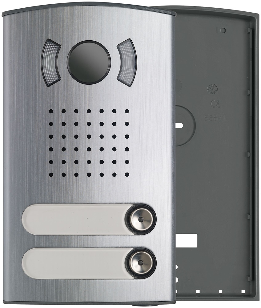 PLACCA AUDIO/VIDEO BIFAMILIARE
