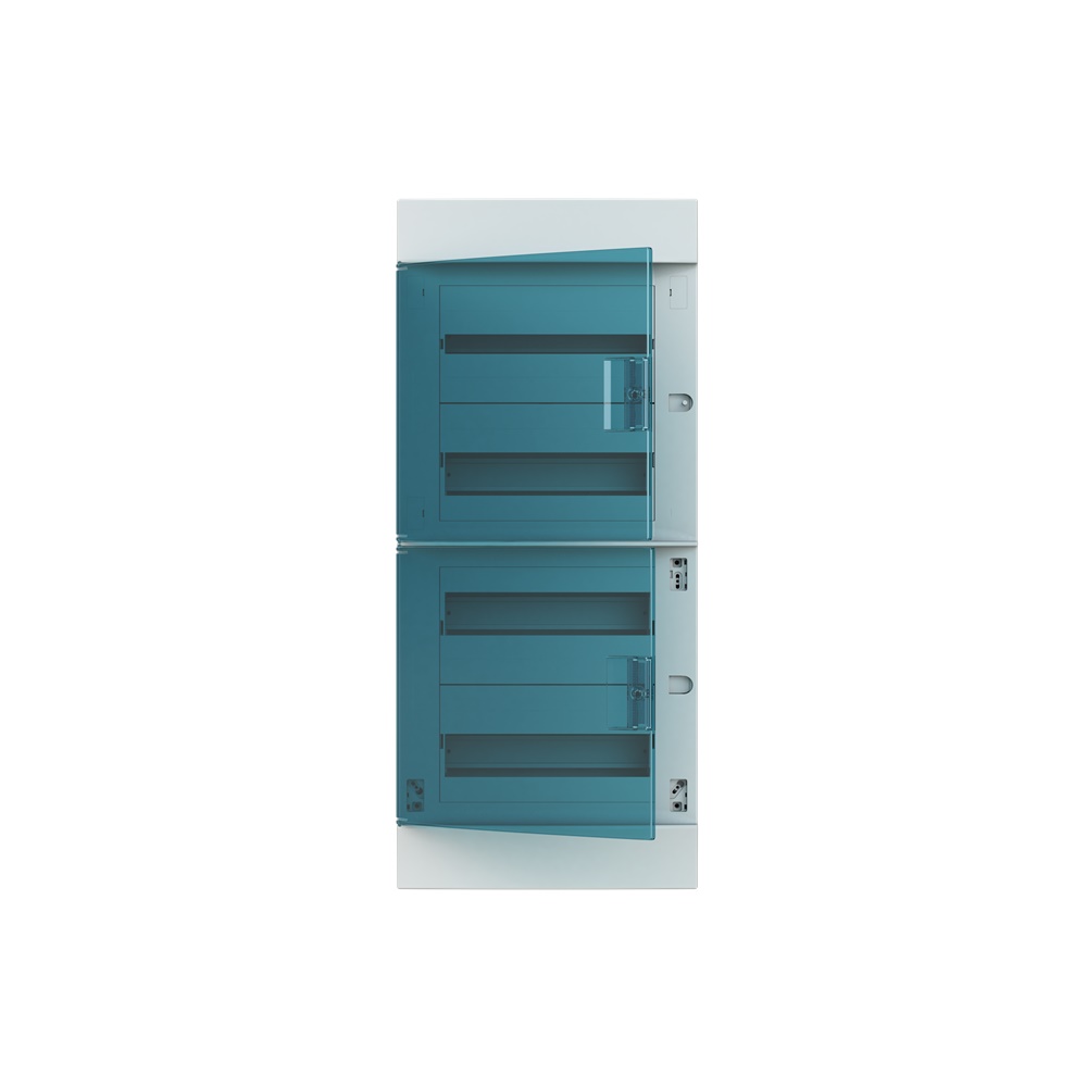 Quadro elettrico incasso MISTRAL41F 48 moduli porta trasparente IP41 4 file