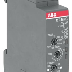 Timer multifunzione CT-MFC.21 2c/o 12-240V AC/DC controllo temporale industriale
