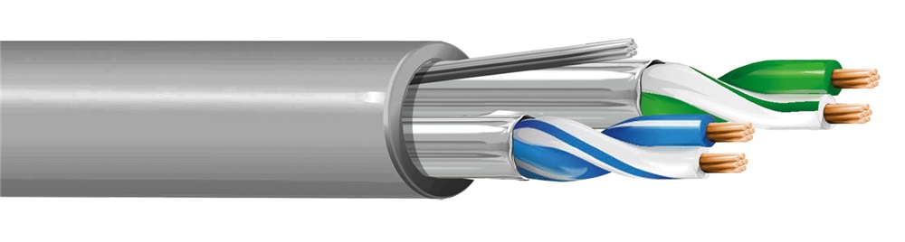 CAVO ITC 2X2 AWG24 FLEX FTP RS-232 PVC GRIGI