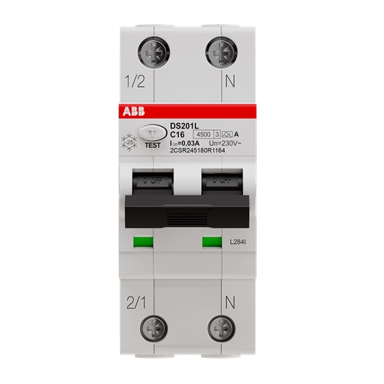 DS201 L INT.DIFF.MAGN.4,5KA 1P+N A