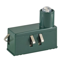 Unità segnalazione LED verde 0,5W 110-250V per comando relè moduli industriali
