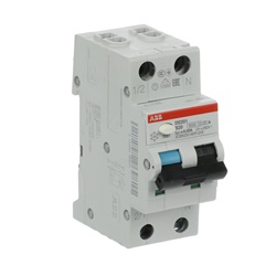 Interruttore Differenziale Magnetotermico DS201 1P+N 20A 30mA Tipo A per Protezione Circuiti Monofase