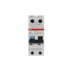 Interruttore Differenziale Magnetotermico DS201 1P+N 30mA 2A Tipo A per Protezione Circuiti Monofase