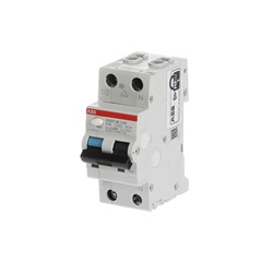 Interruttore Differenziale Magnetotermico DS201 M 1P+N 10A 30mA Tipo A 110V per Protezione Circuiti Monofase