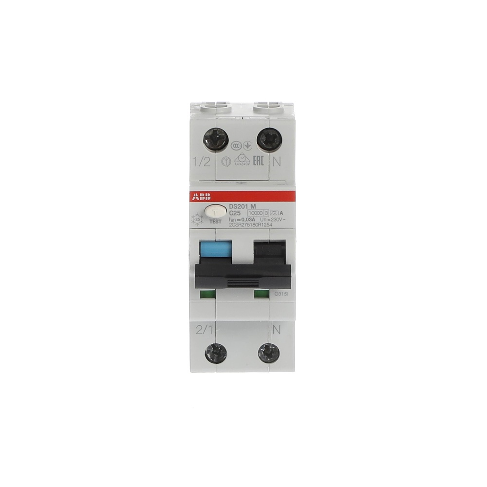 Interruttore Differenziale Magnetotermico DS201 M 1P+N 13A 30mA Tipo A 110V Protezione Circuiti Monofase