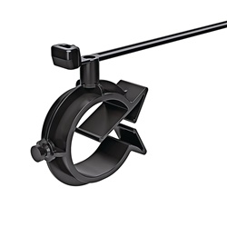Fascetta fissaggio con clip T50SVCO 19-24,5 mm rotazione 360° per cablaggi industriali e automotive