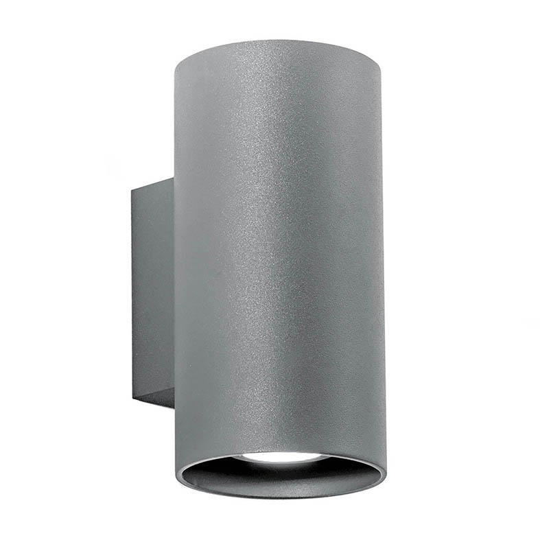 Applique LED biemissione 14W 3000K/4000K IP54 alluminio pressofuso esterno