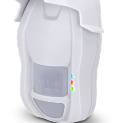 Sensore volumetrico doppia tecnologia MW+IR portata 15m IP55 per esterno compatibile GENIOPLUS