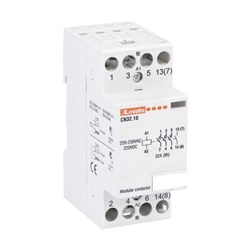 Contattore modulare 4 poli 32A AC1 220-230V per impianti elettrici industriali