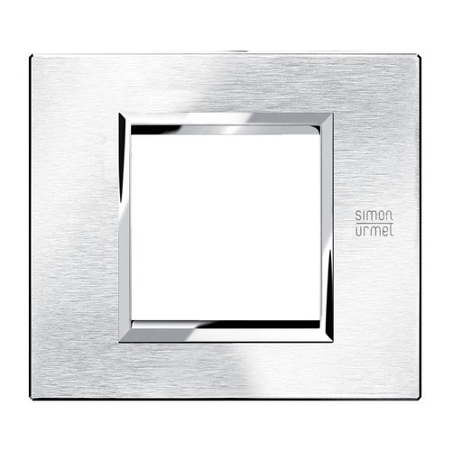 PLACCA ALU CROMO SPAZZ 2M