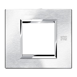 PLACCA ALU CROMO SPAZZ 2M