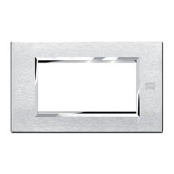 PLACCA ALU SATINATO 4M