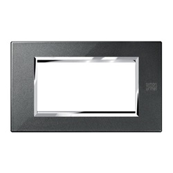 PLACCA ZAMA NERO GRAFITE 4M